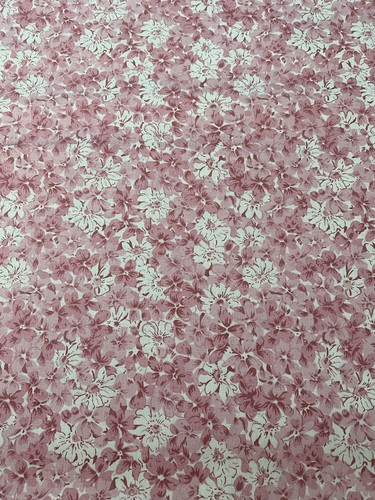 Telas de cuarto de grasa marfil rosa marfil 100 % algodón - Imagen 2 de 5