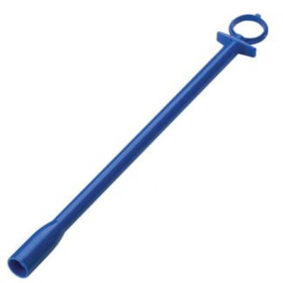 New! Blue SMALL PLASTIC BALLING GUN For 2 gm boluses For horse cow pill Vet use