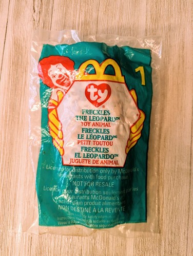 McDonalds Happy Meal Spielzeug ty Beanie Babys Sommersprossen
