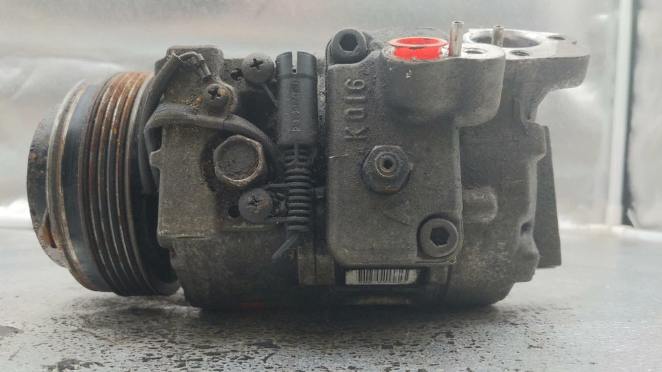 BMW 528I 1997 compresor de aire acondicionado 2,8 L manual Denso 447200-9750 7SB16C acondicionador Foto 4 de 4