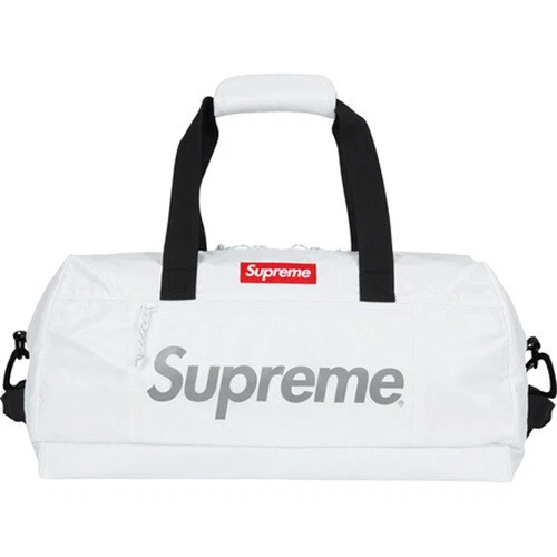 Sac de voyage Supreme Cordura FW17 Ripstop nylon blanc 100 % authentique Neuf