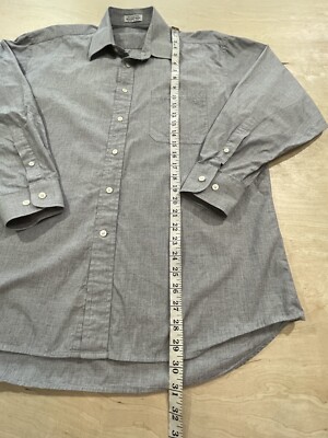 Christian Dior Men's 16.5 / 34/35 Long Sleeve Dress Shirt