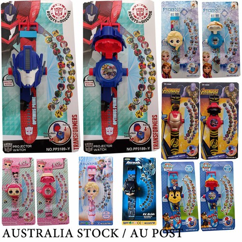 Girl watch projector wrist 24 projection switch LOL Frozon Hello Kitty Pony - Picture 3 of 13