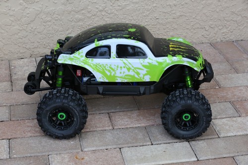 Custom Body Buggy Muddy Green WB for V2 WideMaxx Traxxas Maxx 1/10 Shell Cover - Picture 13 of 13