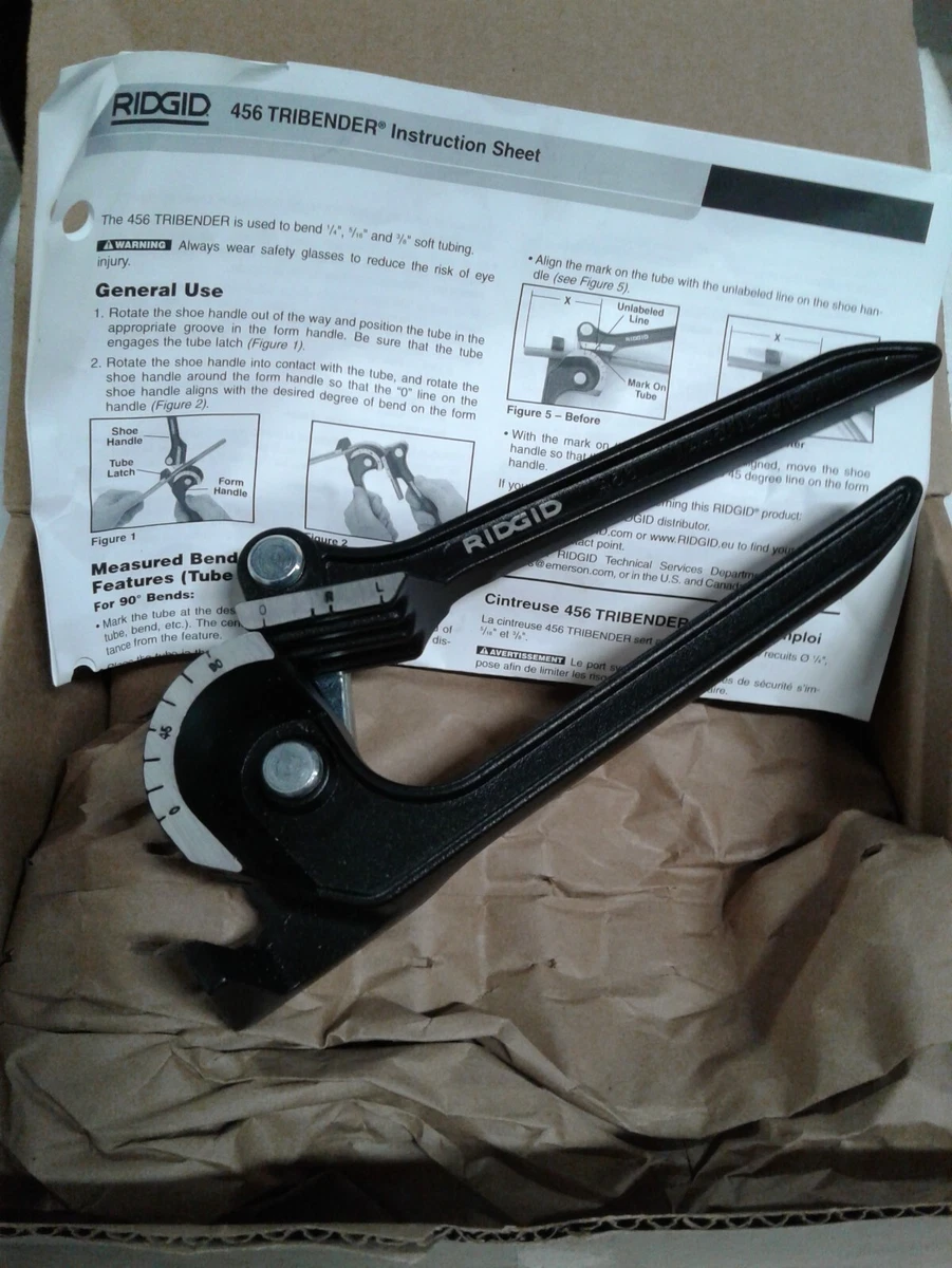Ridgid 456 Tri Bender 44852 New NIB eBay