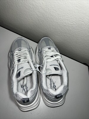 Reebok Royal Charge Y2K Chunky Gray White Leather Run AR30246M Mens Sz 9.5 Reebok Royal Charge Y2K Chunky Gray White Leather Run  main image 3