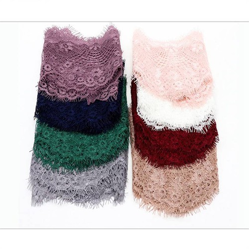 Lace Fabric Handmade Materials Ribbons DIY Sewing 3 Yards Flower Embroidered - Picture 10 of 28