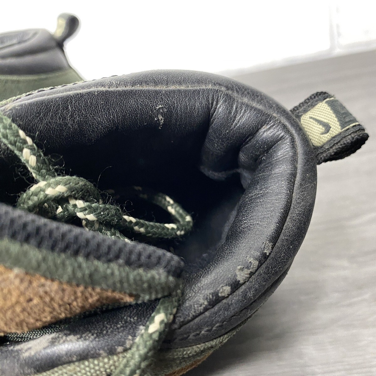 Vintage Nike ACG Hiking Boot Suede Leather Trail Brown/Green Vintage Nike ACG Hiking Boot Suede Leather Trail Brown/Green