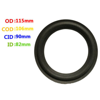 #ad 115mm Surrounder Foam Woofer Edge Parts For 4.5quot; 4quot;5 4.5inch Speaker Repair $6.99
