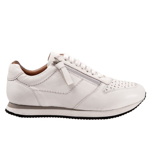 Trotters Infinity T2169-100 Damen-Sneaker weiß Leder Lifestyle Schuhe 9