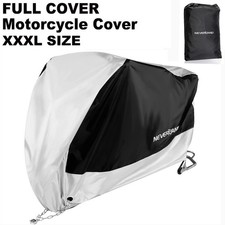 XXXL Waterproof Motorcycle Bike Cover Heavy Duty Waterproof Dust Rain Protection