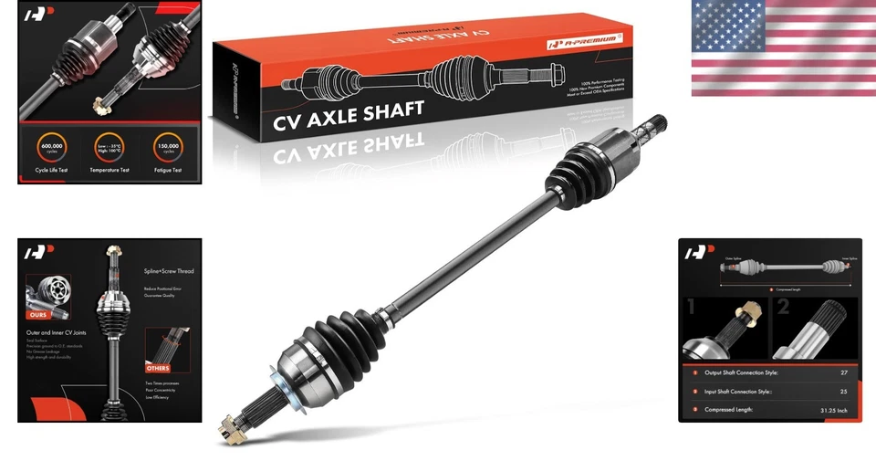 精密工程 CV 轴轴适用于斯巴鲁汽车性能升级 — 第 2/4 张图片