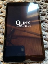 QLink Wireless Scepter 8" Tablet Black 16GB Factory Reset