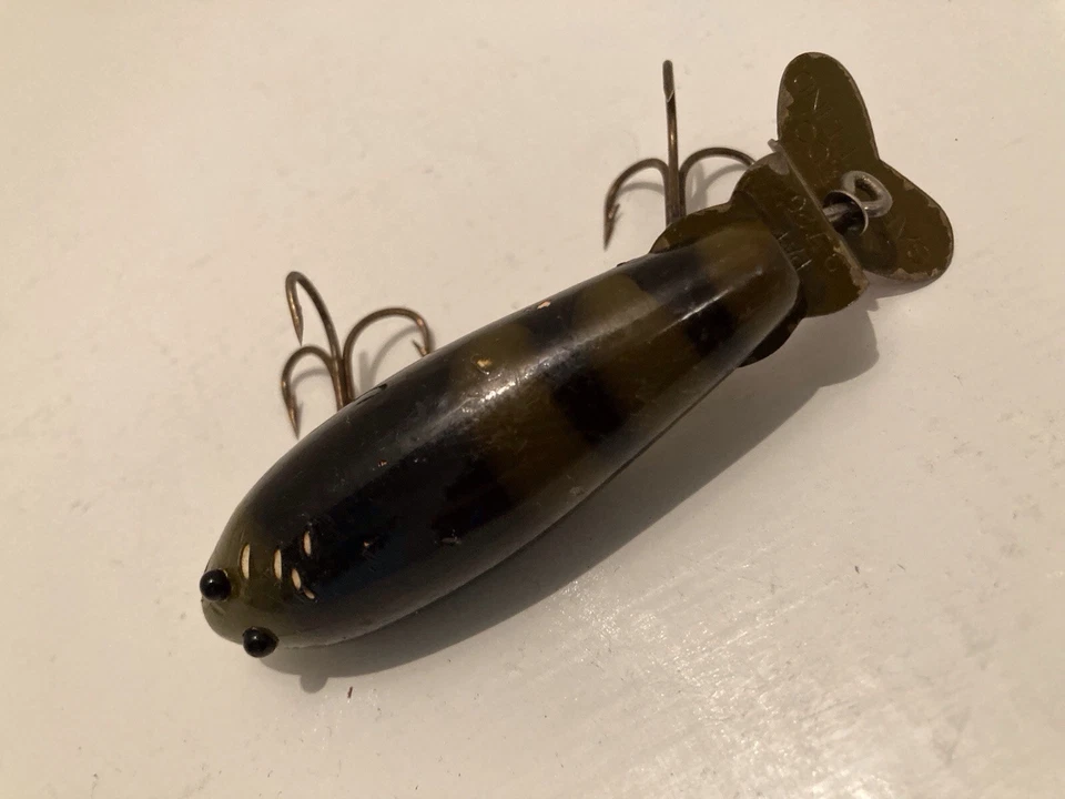 SEÑUELO DE PESCA VINTAGE CREEK CHUB 400 BABY CRAWDAD - Lote L10 Foto 2 de 4