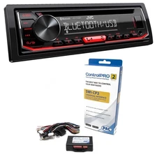 JVC KD-T720BT CD Receiver w/ Bluetooth, USB/AUX Input & SWC Interface