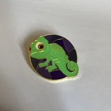 Disney Princess Side Kicks Portraits Pin Badge Rapunzel Tangled Pascal enamel