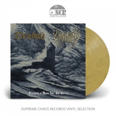 DRUDKH / WINTERFYLLETH - Thousands Of Moons Ago / The Gates [GOLD/BLACK](LP)