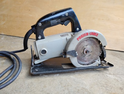 #ad Porter Cable Model 314 Trim Saw Type 5 Circular Saw Good Condition $115.00