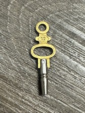 Vintage/Antique Size 12 Pocket Watch Fob Pocket Watch Winding Key