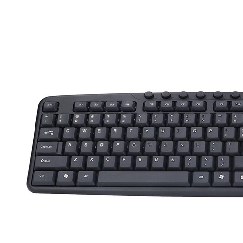 Wired Keyboard Mouse Combo Ergonomic Design 113 Keys Wired Keyboard 1000Dp DTS - Picture 21 of 22