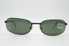 Vintage Sunglasses Persol 2133-S Black Oval Sunglasses