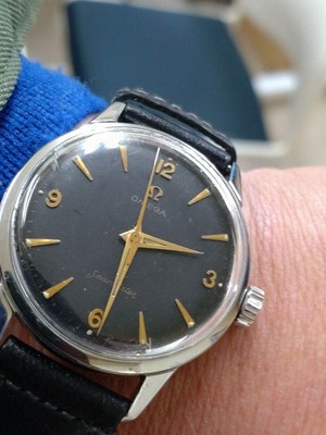 Omega Seamaster Overhaul Vintage 1956 Manual Winding Mens