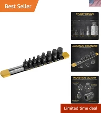 Professional 8-Piece S2 Steel Triple Square Bit Set – Rust Protection Included