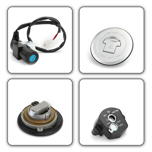 Ignition Switch Fuel Gas Cap Seat Lock Key Fits For Honda CBR125RF 2016 - Picture 9 of 16