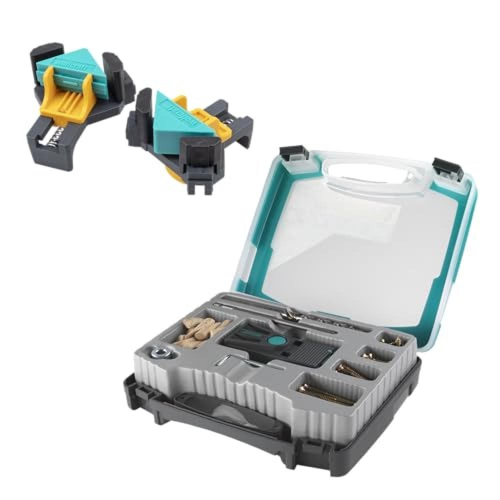 Crea Mobili da Rivista con Wolfcraft 8629000 - Set Fori a Tasca