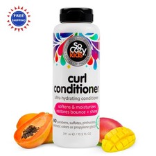 SoCozy Curl Conditioner 10.5 Ounce Pack Kids Hair Softens Restores Bounce Shine