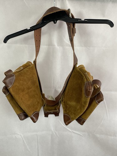 VTG Bucket Boss Tool Belt 11 Pocket Adjustable Carpenter Apron Leather USA Made - Picture 17 of 24