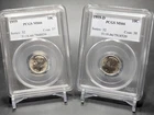 1959 P/D Roosevelt Dimes PCGS MS/66 Old Series Blue Label $9.99 Each To Start!!