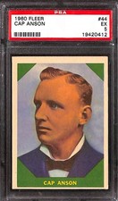 1960 Fleer   #44 Cap Anson PSA 5 EX 19420412 