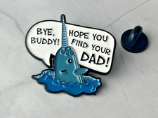 Elf Narwhal Buddy the Elf Enamel Pin