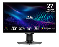 Msi Mag 274QPFDE X30MV 27 Zoll (68,58 Cm) Wqhd Rapid Va, 300 Hz, 1