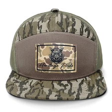 Heritage Pride Wild Boar Hog Pig Hunting Outdoors Engraved Camo Leather Patch