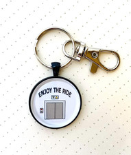 Elevator Keychain - HANDMADE - Elevator Mechanic Gift