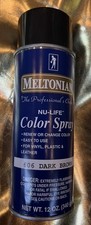 Meltonian Nu-Life Color Spray permanently renew Leather Vinyl 12oz dark brown