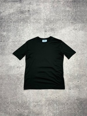 Authentic Prada Milano Black Classic Luxury Rare T-Shirt Shirt Tee Women XS