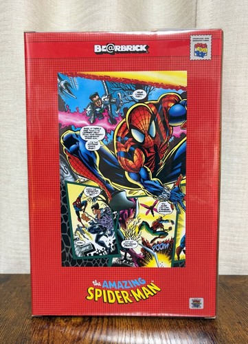 BE@RBRICK The Amazing SPIDER-MAN 100% & 400% Action Figure Medicom Toy MARVEL - Picture 3 of 9
