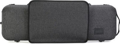 GEWA Bio-S Oblong Violin Case, 4/4 Size - Gray