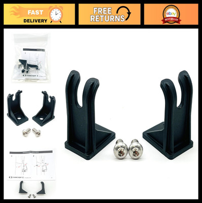 Ski Erg Handle Hooks Kit - Pair with Hardware for Concept 2 Ski Machine
