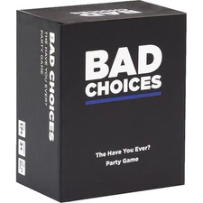 Bad Choices The Have You Ever? Adult Party Card Game NEW factory Sealed
