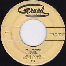 Chris Powell And The Blue Flames - Mr. Sandman / Mambo Gunch, 7", (Vinyl)