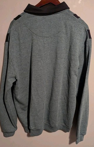 Classics by Palmland 2XLT Pullover Golf Pocket Polo Sweatshirt Moss NWT - Picture 2 of 4