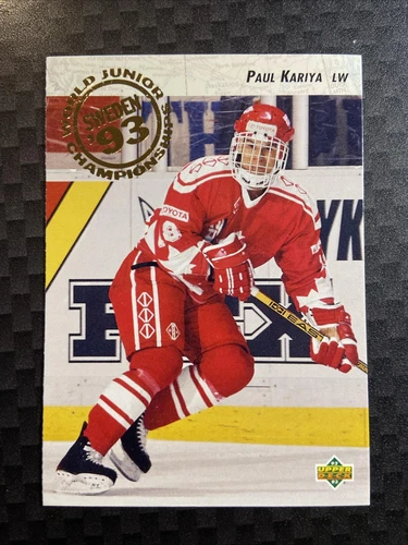 RC Paul Kariya #586 1992-93 Upper Deck Canada