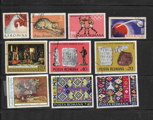 69 Used Romania Stamps - Picture 2 of 4
