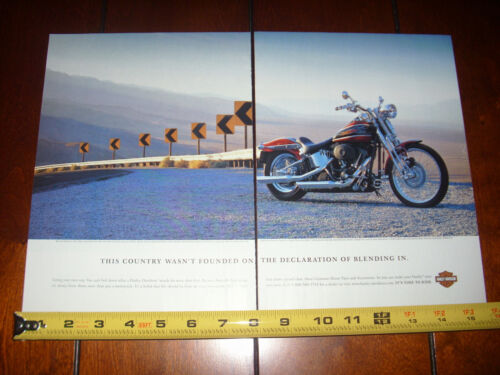HARLEY DAVIDSON 2004 - ORIGINAL 2 SEITEN ANZEIGE - Bild 2 von 2
