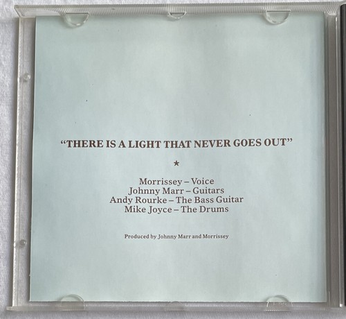 THE SMITHS -There Is A Light- Numbered UK CD Single #1 Includes Rare Live tracks - Picture 4 of 5