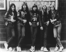 8x10 Iron Maiden Band Group GLOSSY PHOTO photograph picture print 80s 1980s